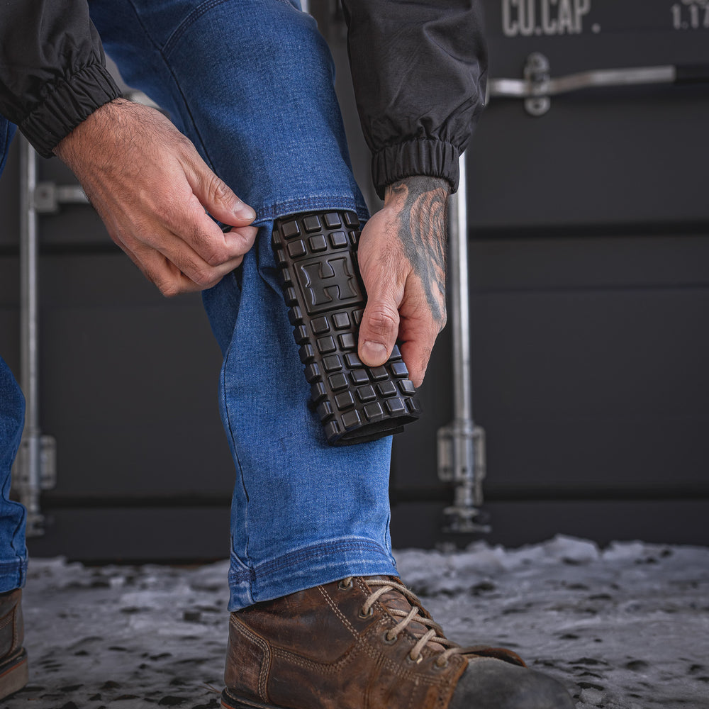 
                  
                    Jeans "Flex" RX-1 Décontracté Bleu Délavé
                  
                