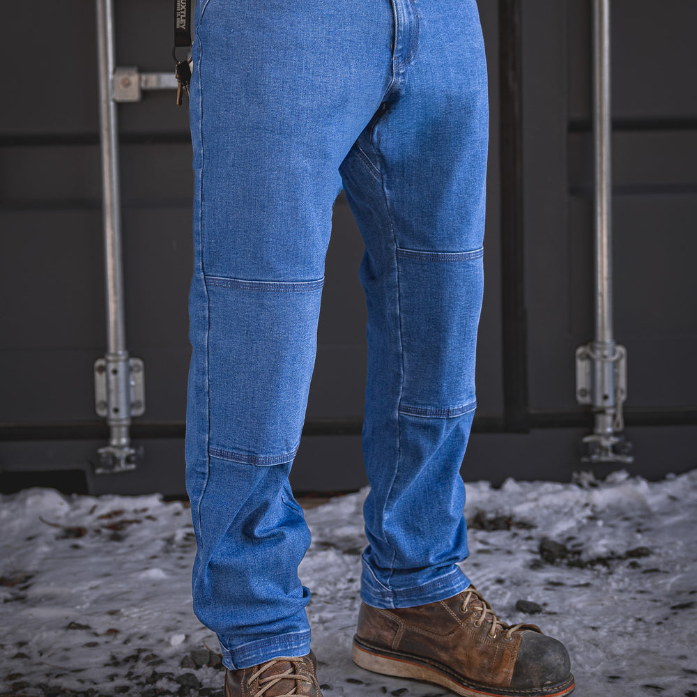 
                  
                    Jeans "Flex" RX-1 Décontracté Bleu Délavé
                  
                