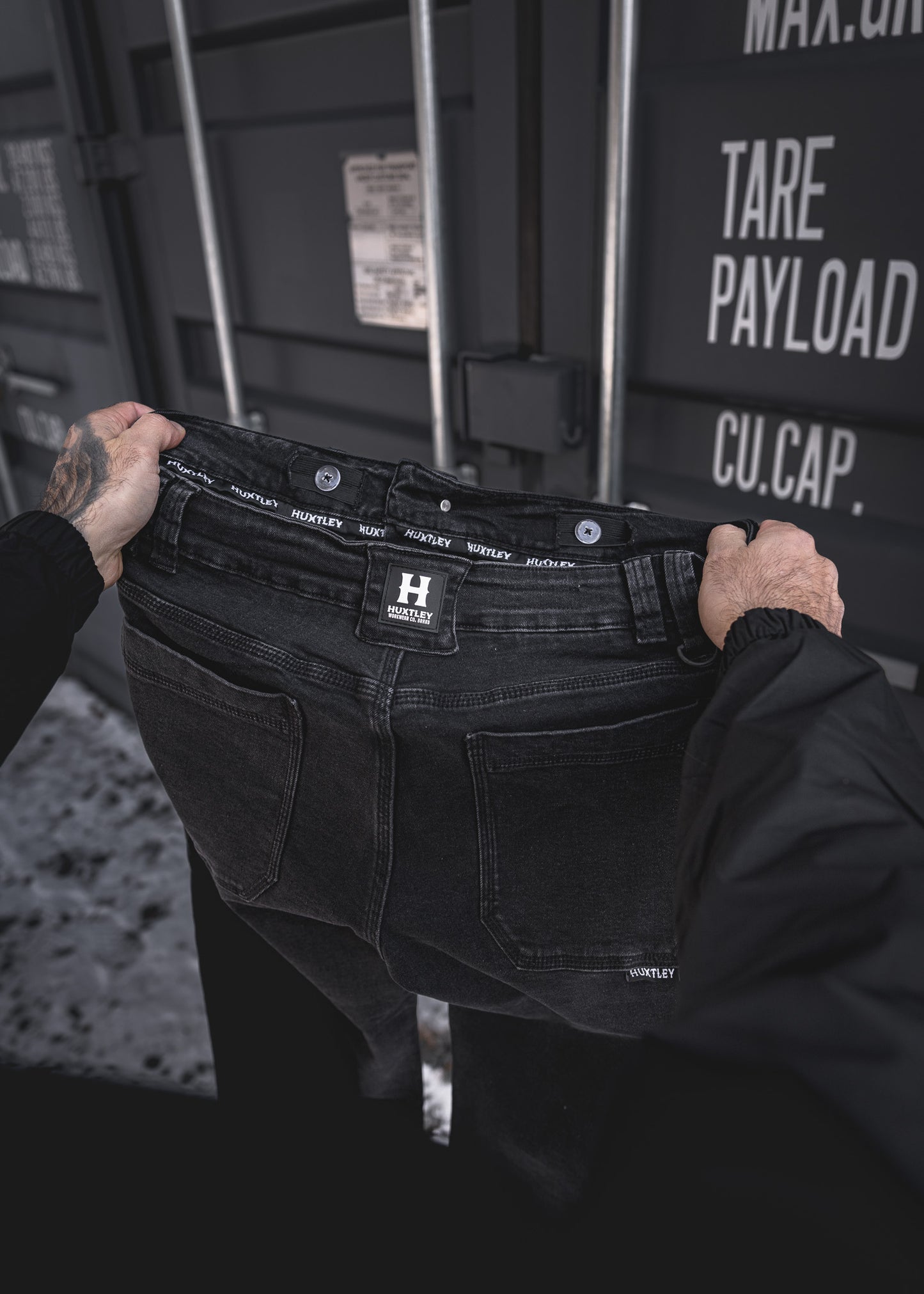 
                  
                    BX-1 Bootcut Flex Jeans Stonewashed Black
                  
                