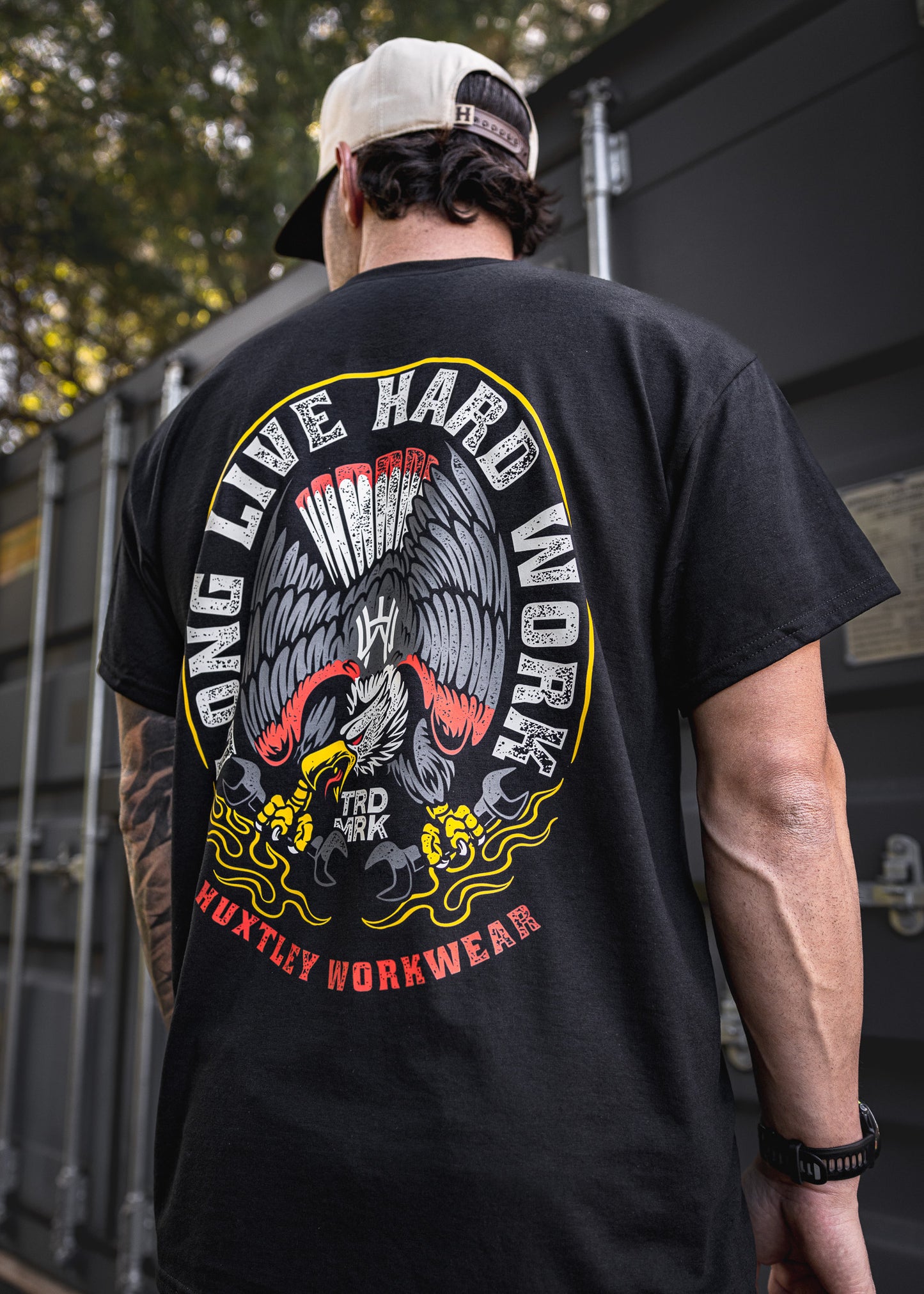 
                  
                    HX-891 "Long Live Hard Work" Tee
                  
                