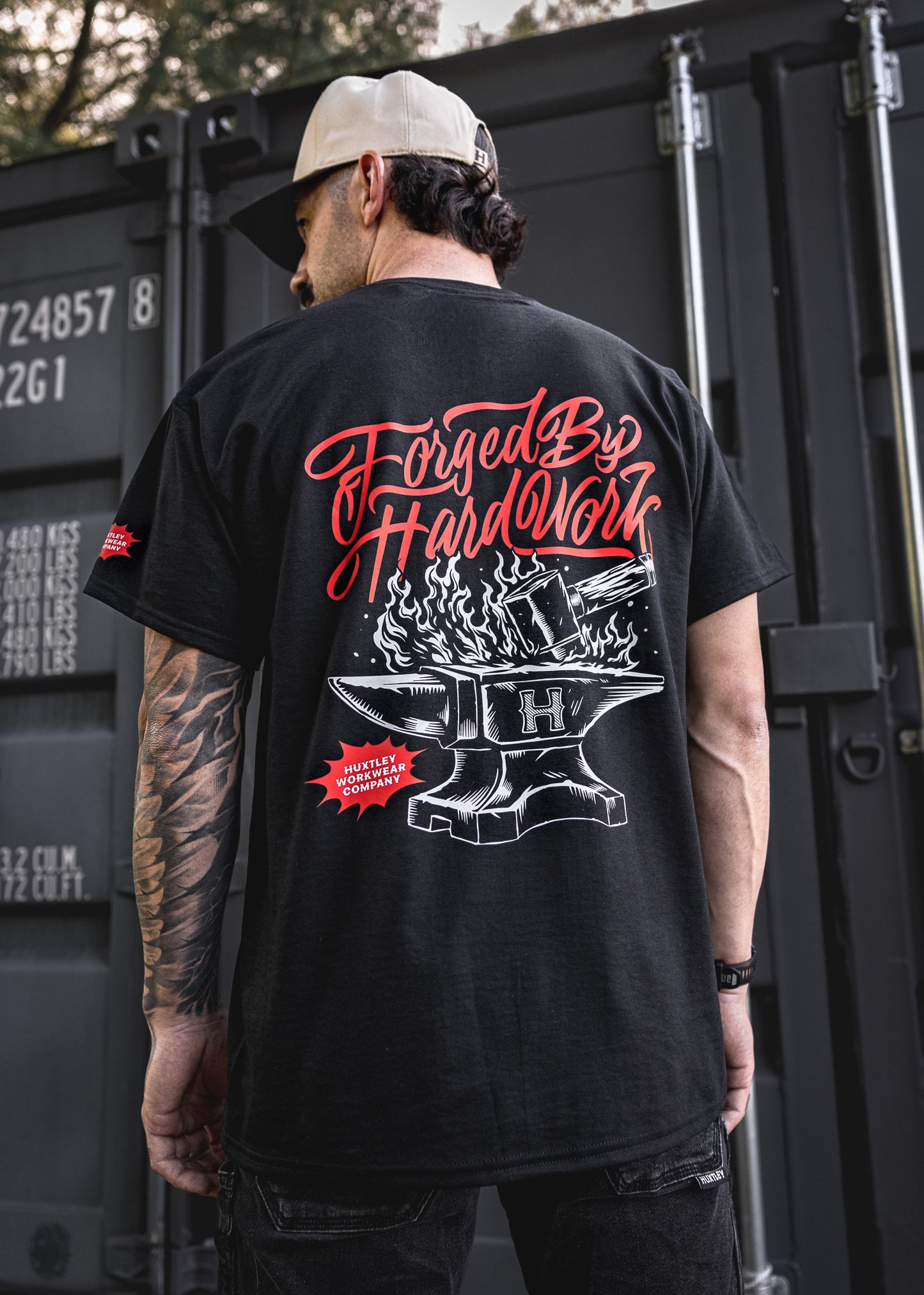 
                  
                    HX-891 "Forged By Hard Work" Tee
                  
                