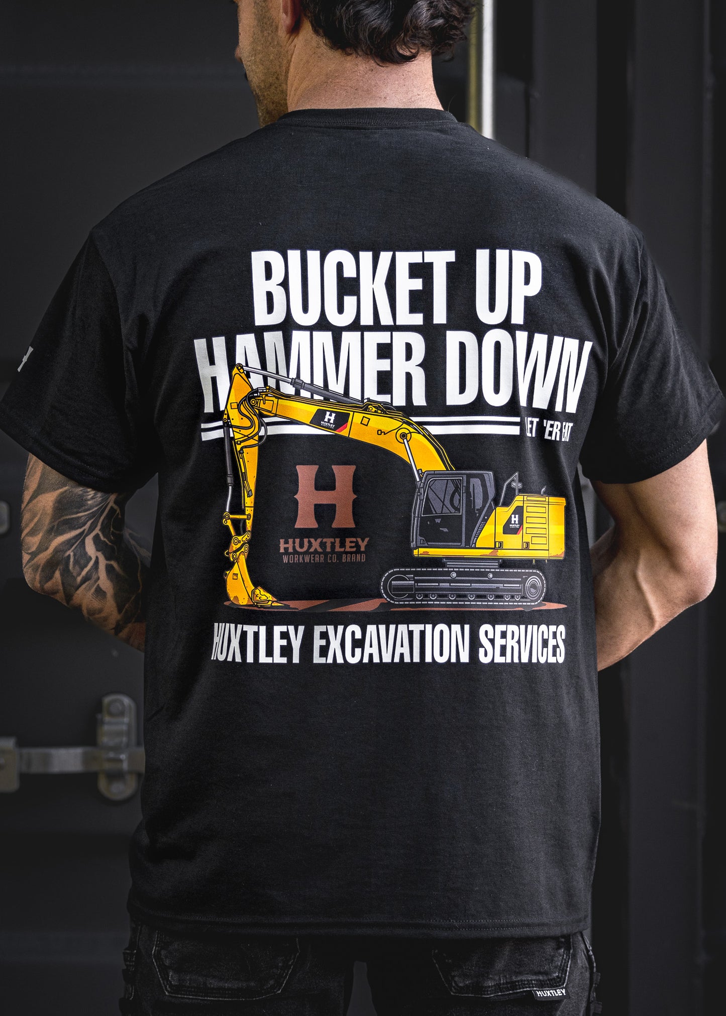 
                  
                    HX-891 "Bucket Up Hammer Down" Tee
                  
                
