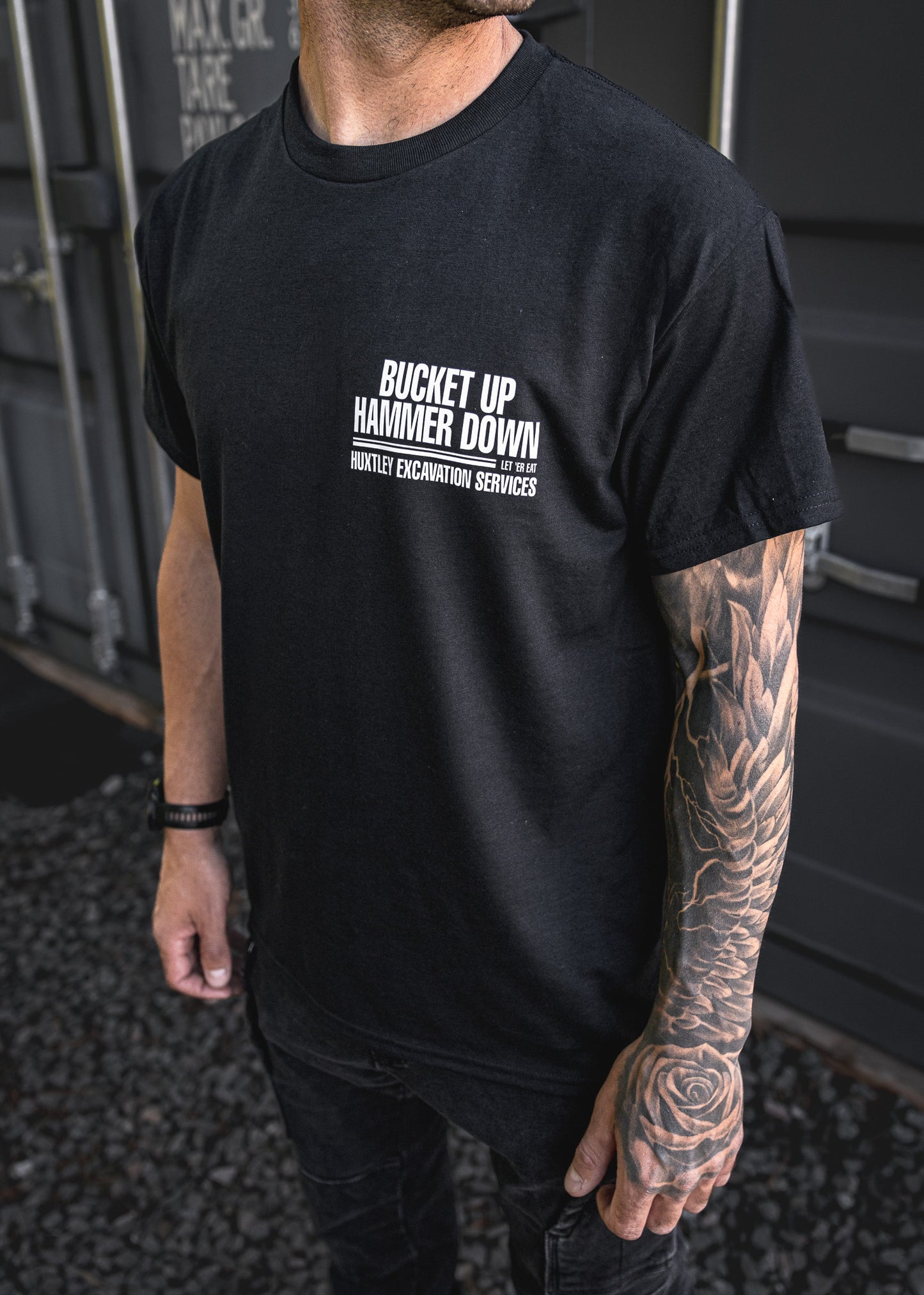 
                  
                    HX-891 "Bucket Up Hammer Down" Tee
                  
                