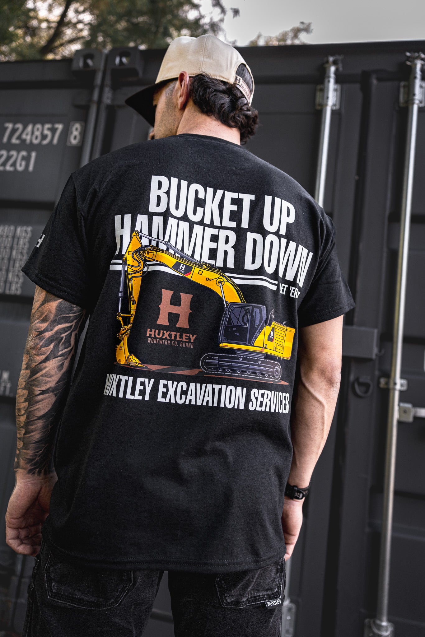
                  
                    HX-891 "Bucket Up Hammer Down" Tee
                  
                