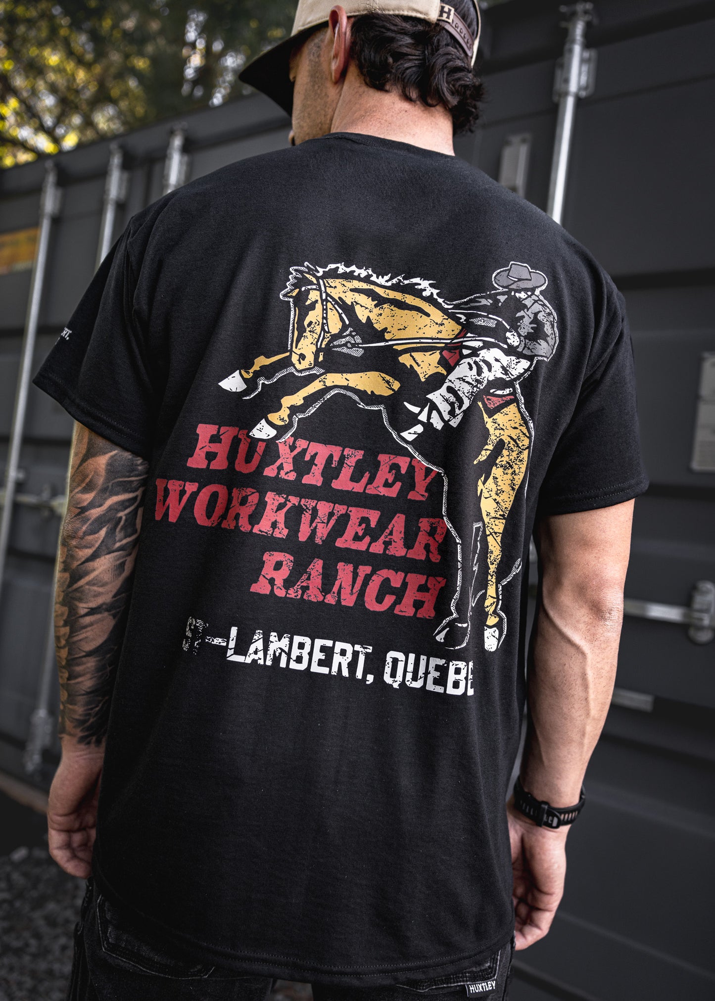 
                  
                    HX-891 "Huxtley Workwear Ranch" Tee
                  
                