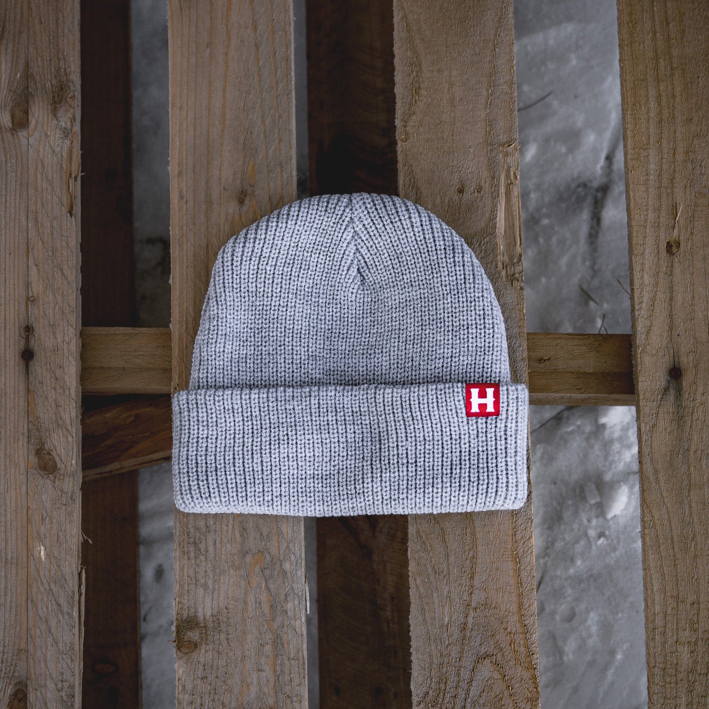 
                  
                    Baseline Beanie Smoke/ Red
                  
                
