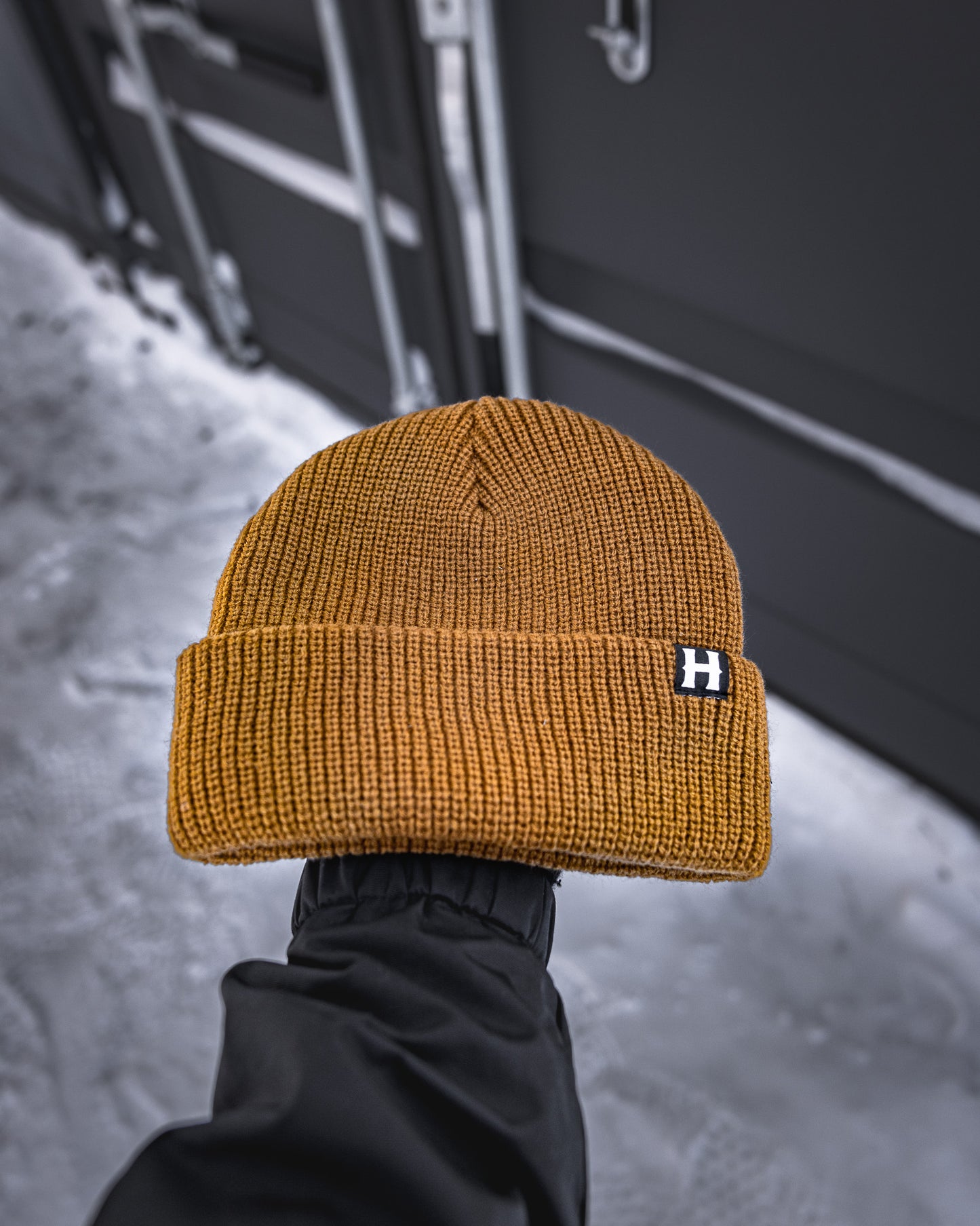 
                  
                    Baseline Beanie Whiskey/ Black
                  
                