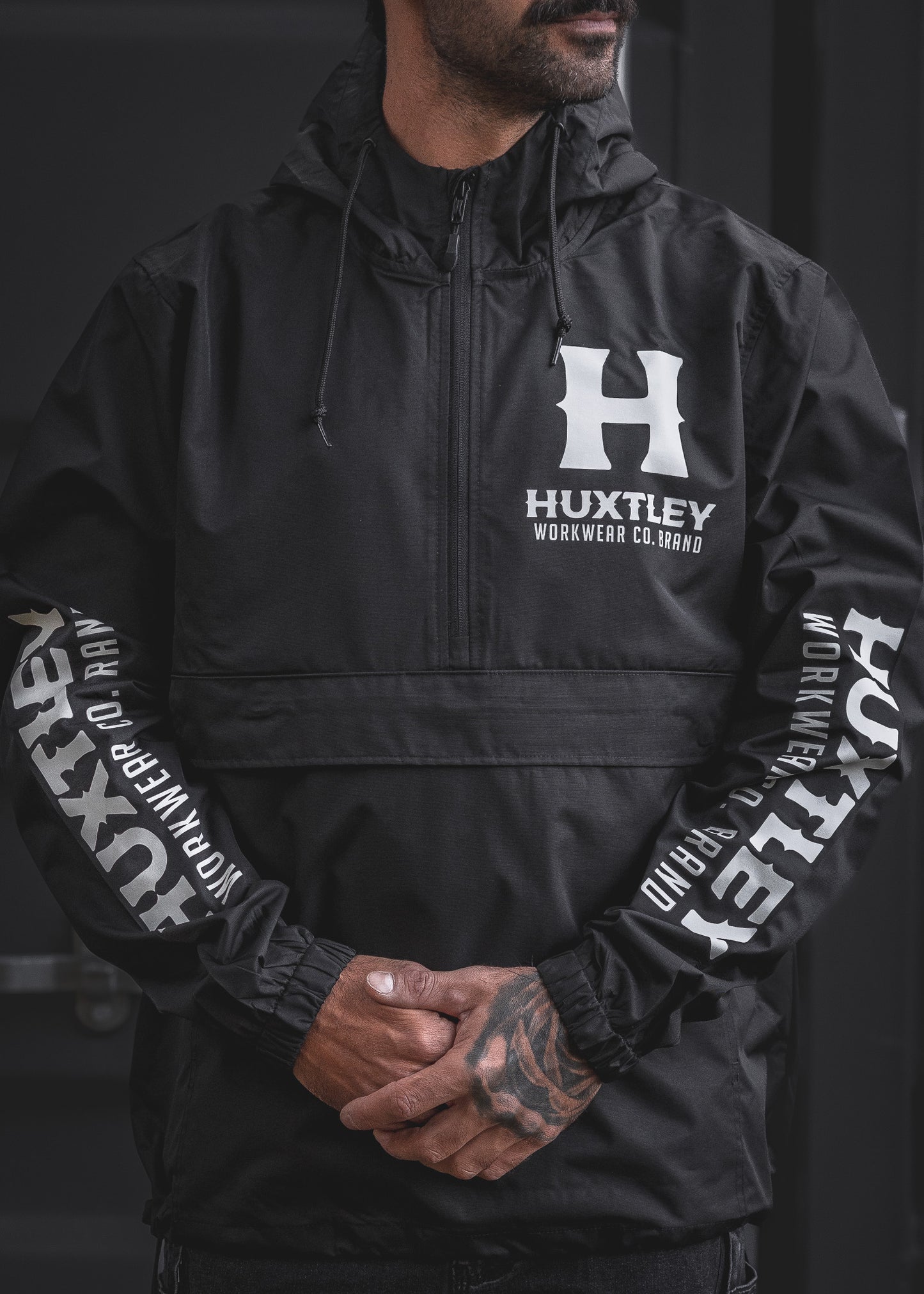 
                  
                    Anorak Imperméable AK-245 "Full Print" Noir/ Blanc
                  
                