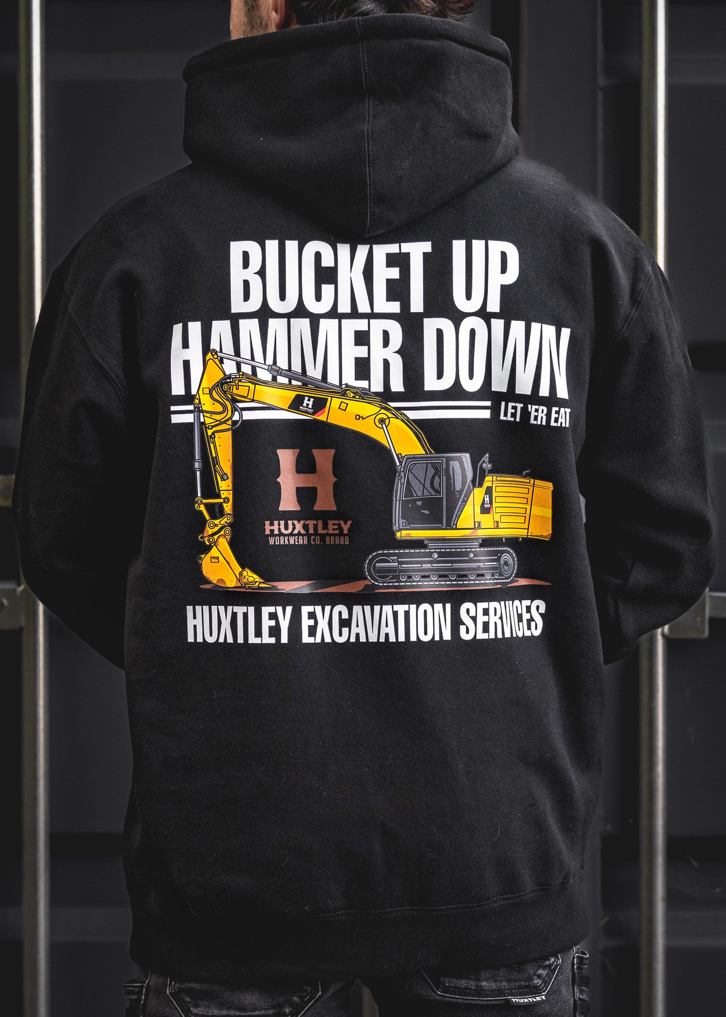 
                  
                    Coton Ouaté HX-717 Épais "Bucket Up Hammer Down" Noir
                  
                