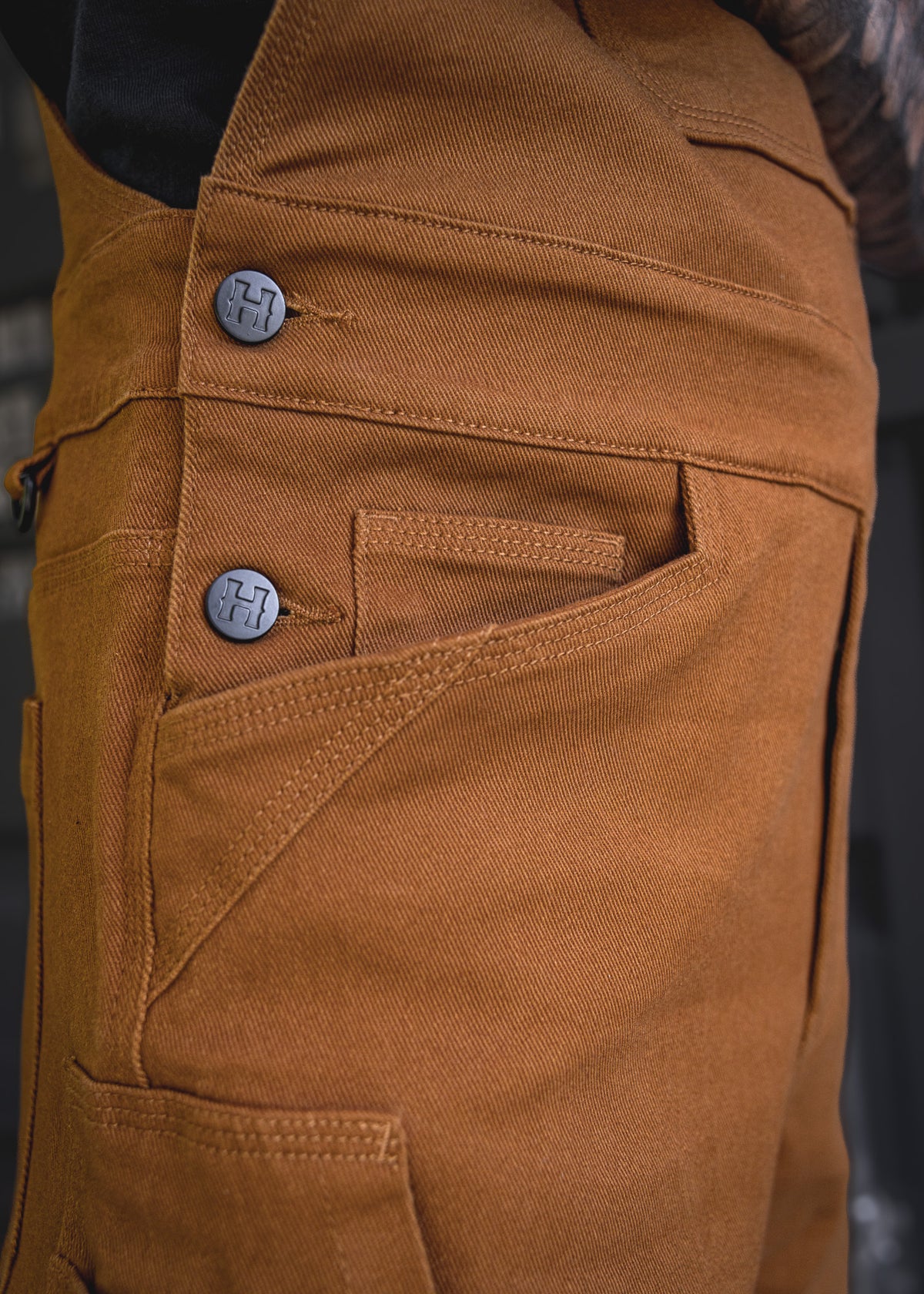 
                  
                    RX-1 Relaxed Work Bib Whiskey
                  
                