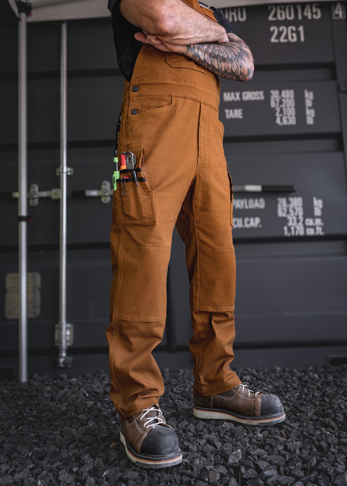 
                  
                    RX-1 Relaxed Work Bib Whiskey
                  
                