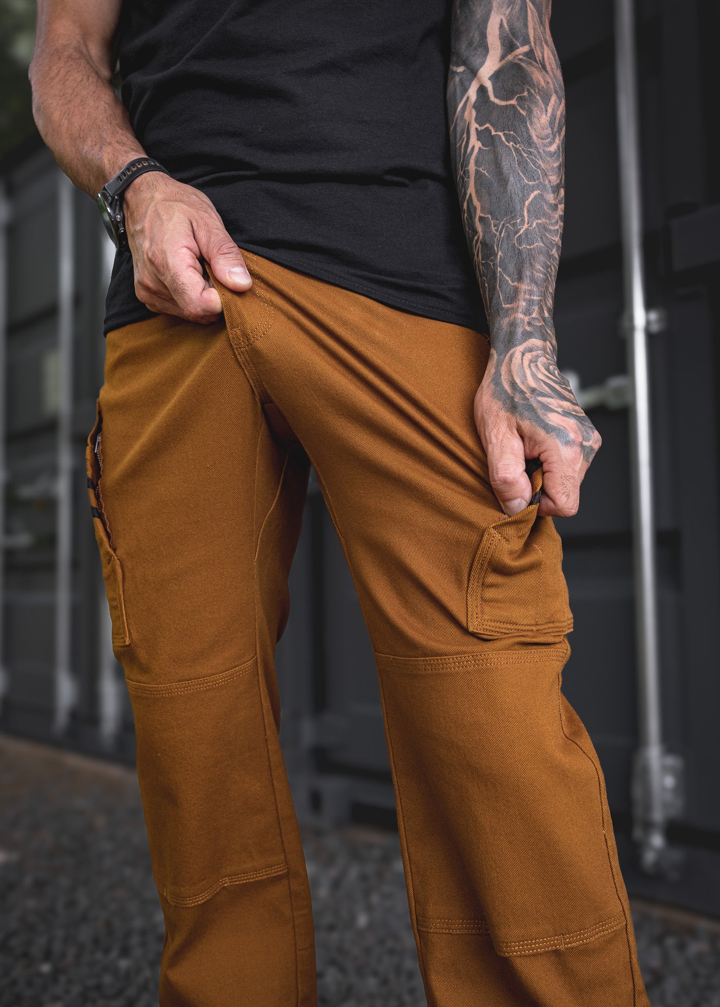 RX-1 Relaxed Work Pants Whiskey – Huxtley