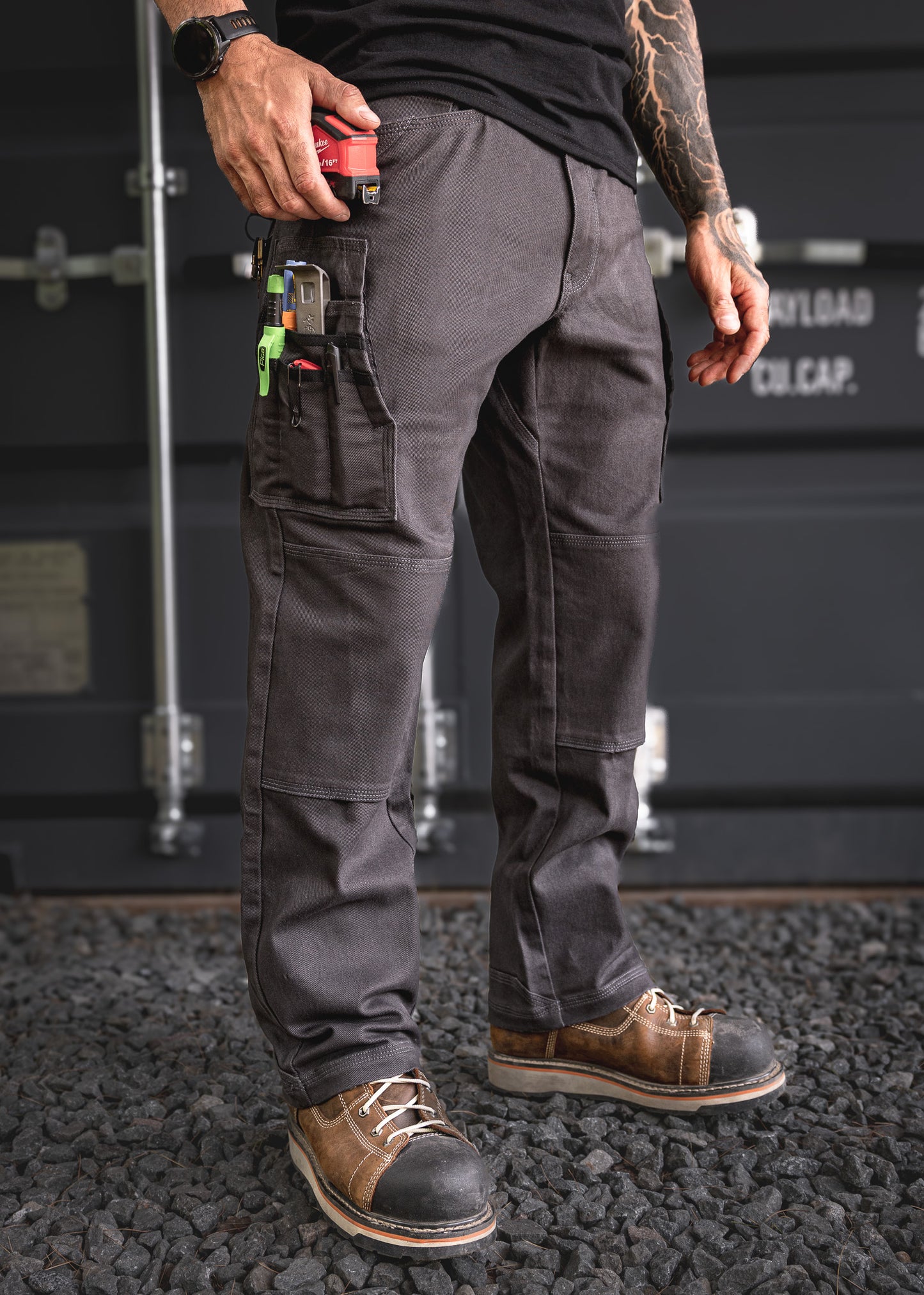 
                  
                    Pantalons RX-1 Décontracté "Work" Gunmetal
                  
                