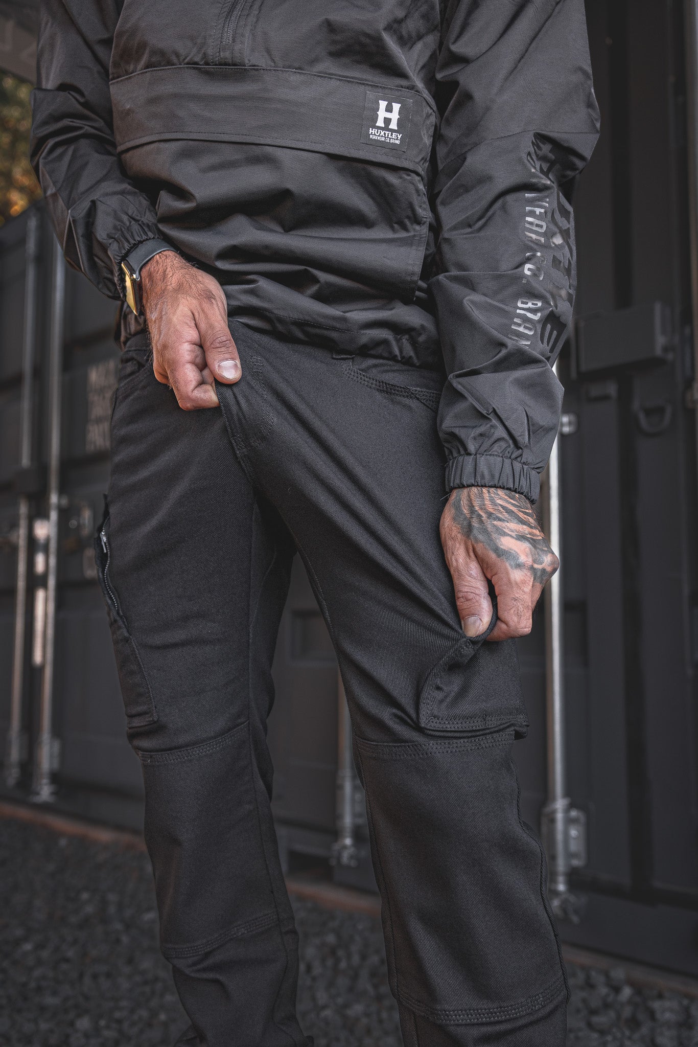 FX-1 Slim Work Pants Blackout – Huxtley