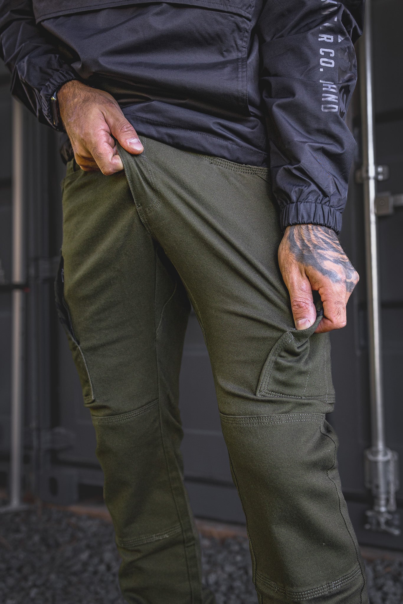FX-1 Slim Work Pants O.D. Green – Huxtley