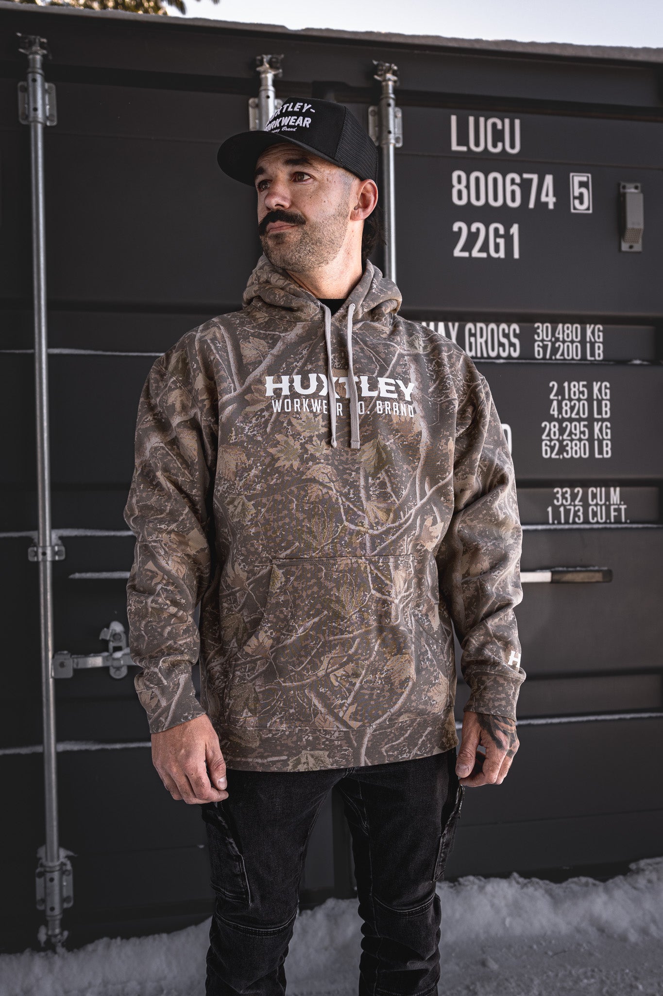 
                  
                    HX-717 Heavyweight Hoodie Deadwood Camo/ White
                  
                