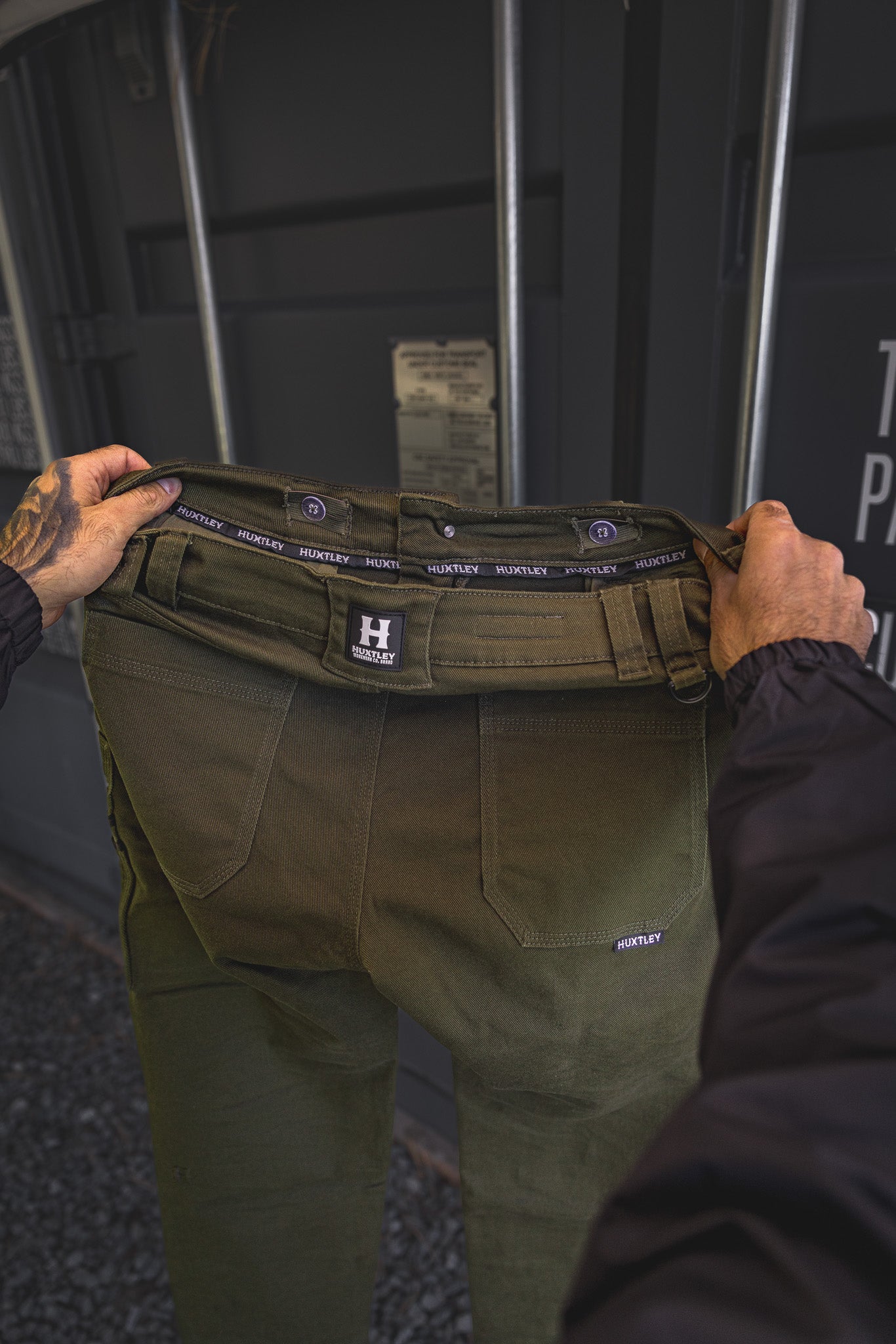 FX-1 Slim Work Pants O.D. Green – Huxtley