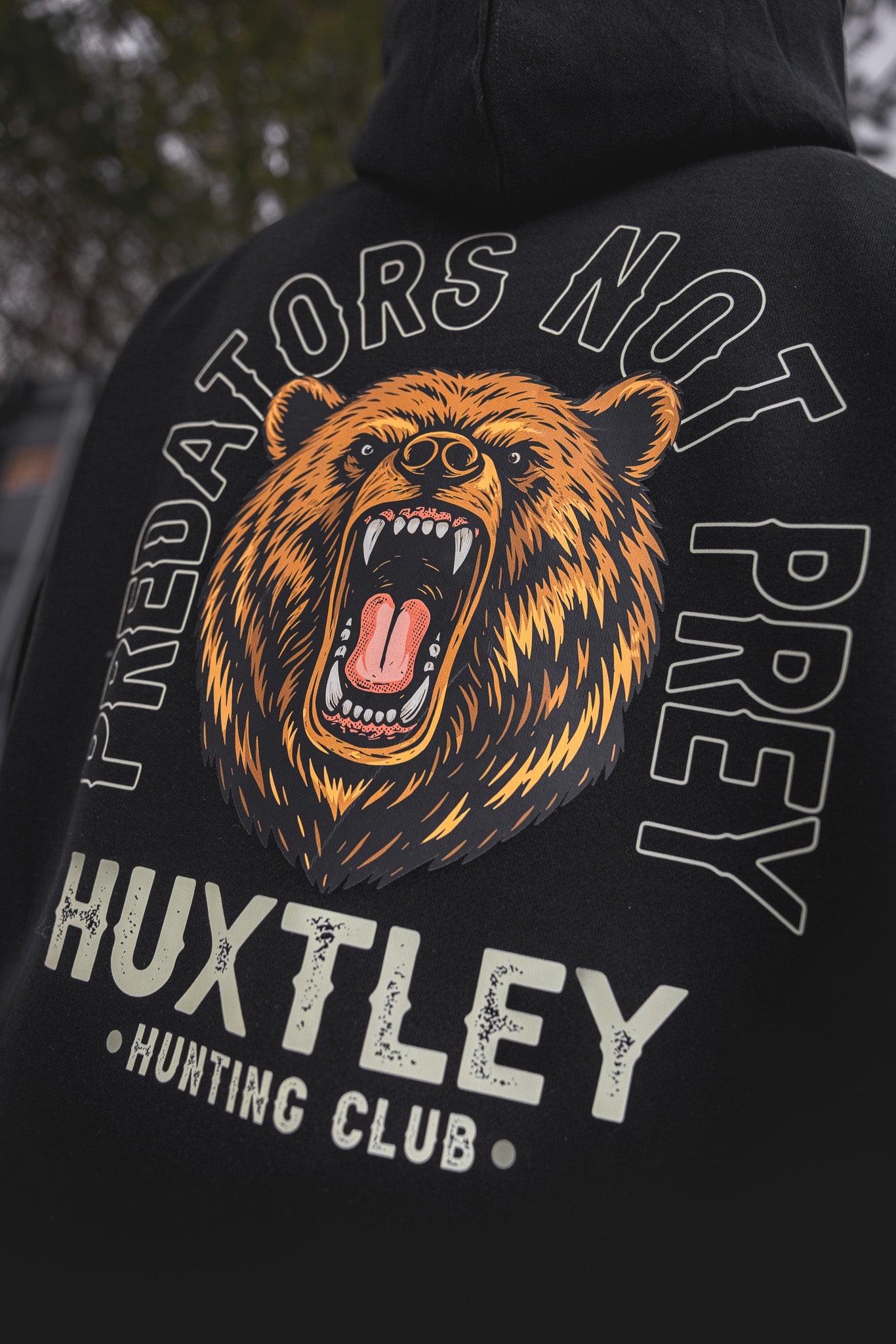 
                  
                    HX-717 Heavyweight Hoodie "Predators Not Prey"
                  
                