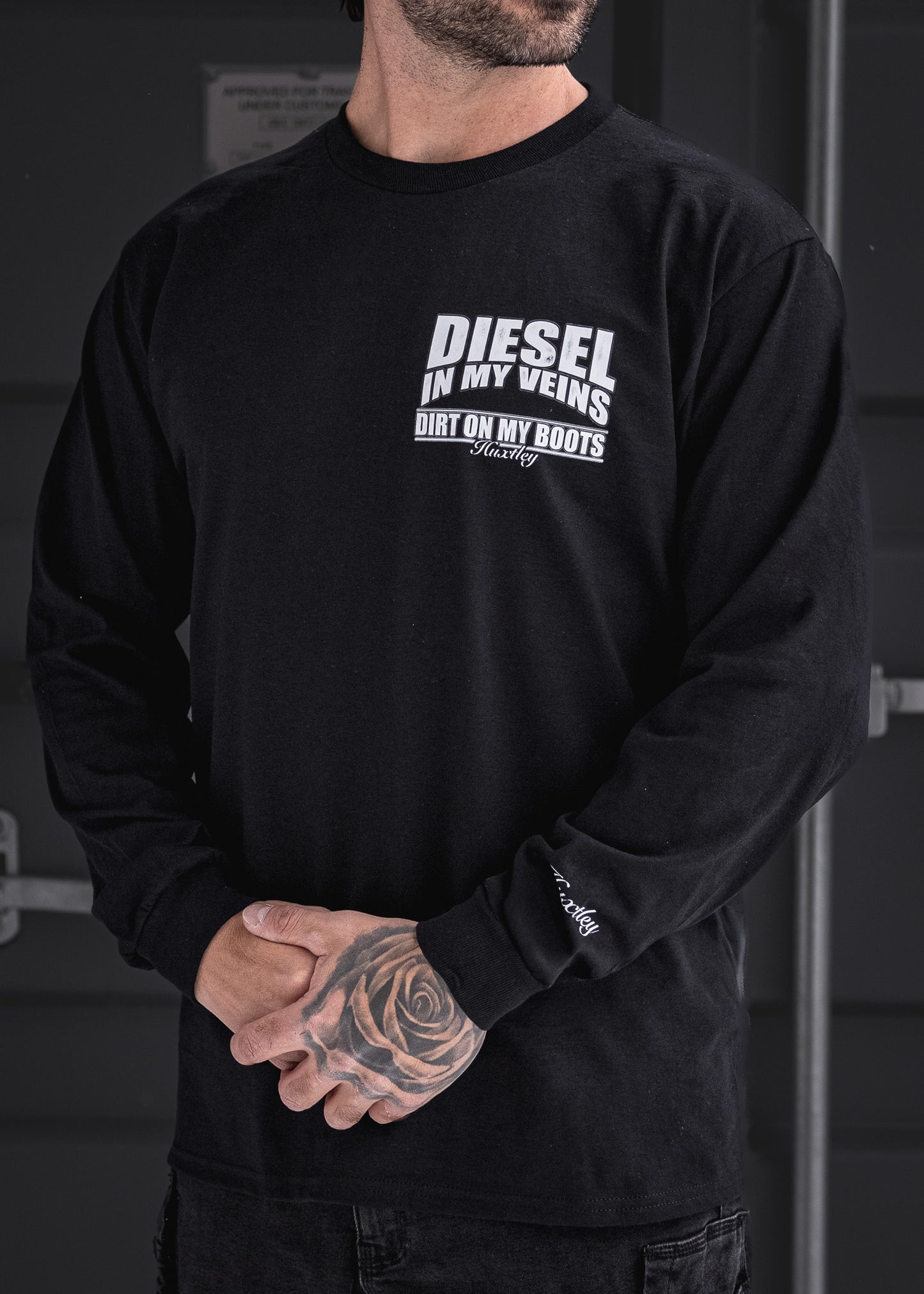 
                  
                    T-shirt à manches longues HX-226 "Diesel In My Veins"
                  
                