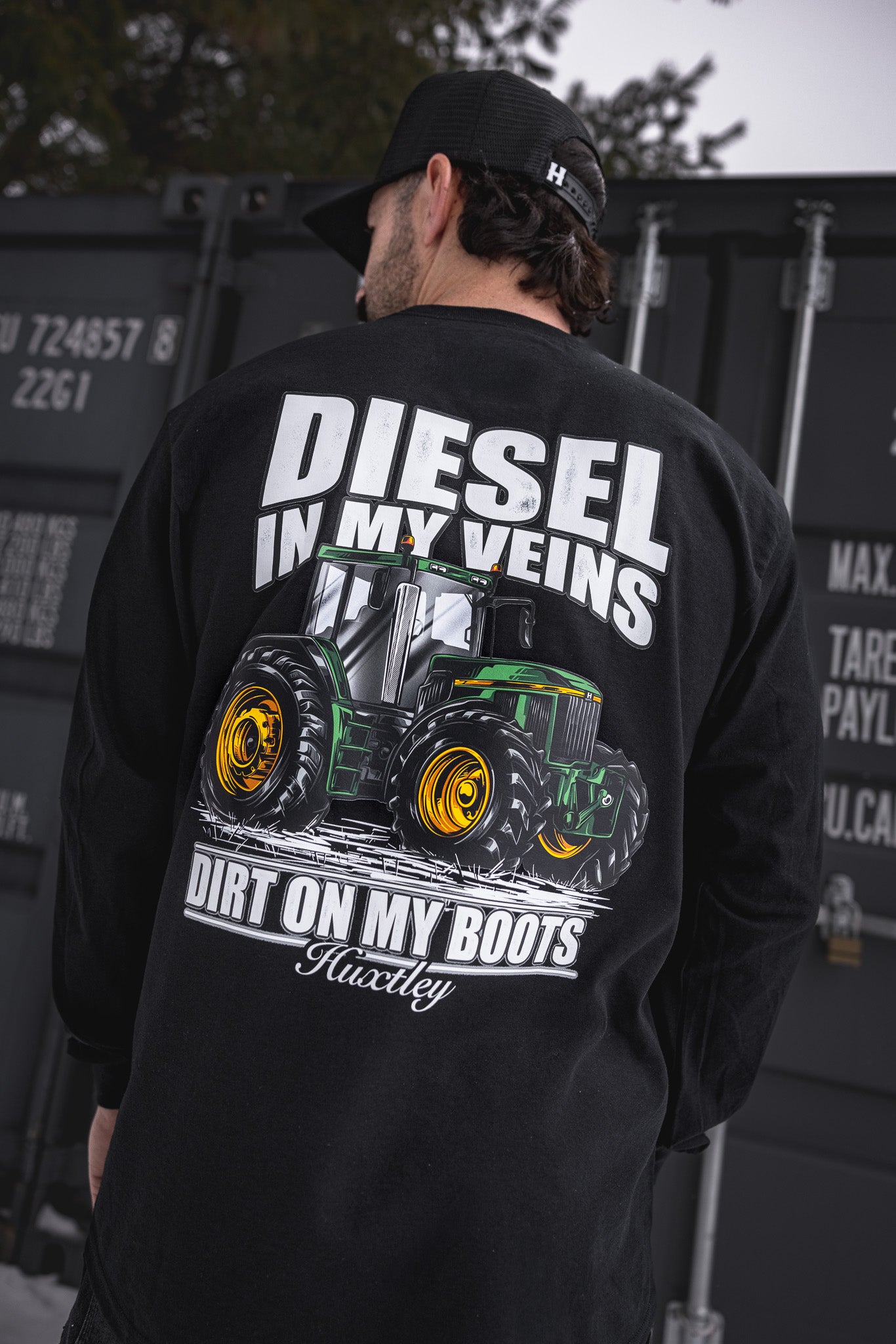 
                  
                    T-shirt à manches longues HX-226 "Diesel In My Veins"
                  
                