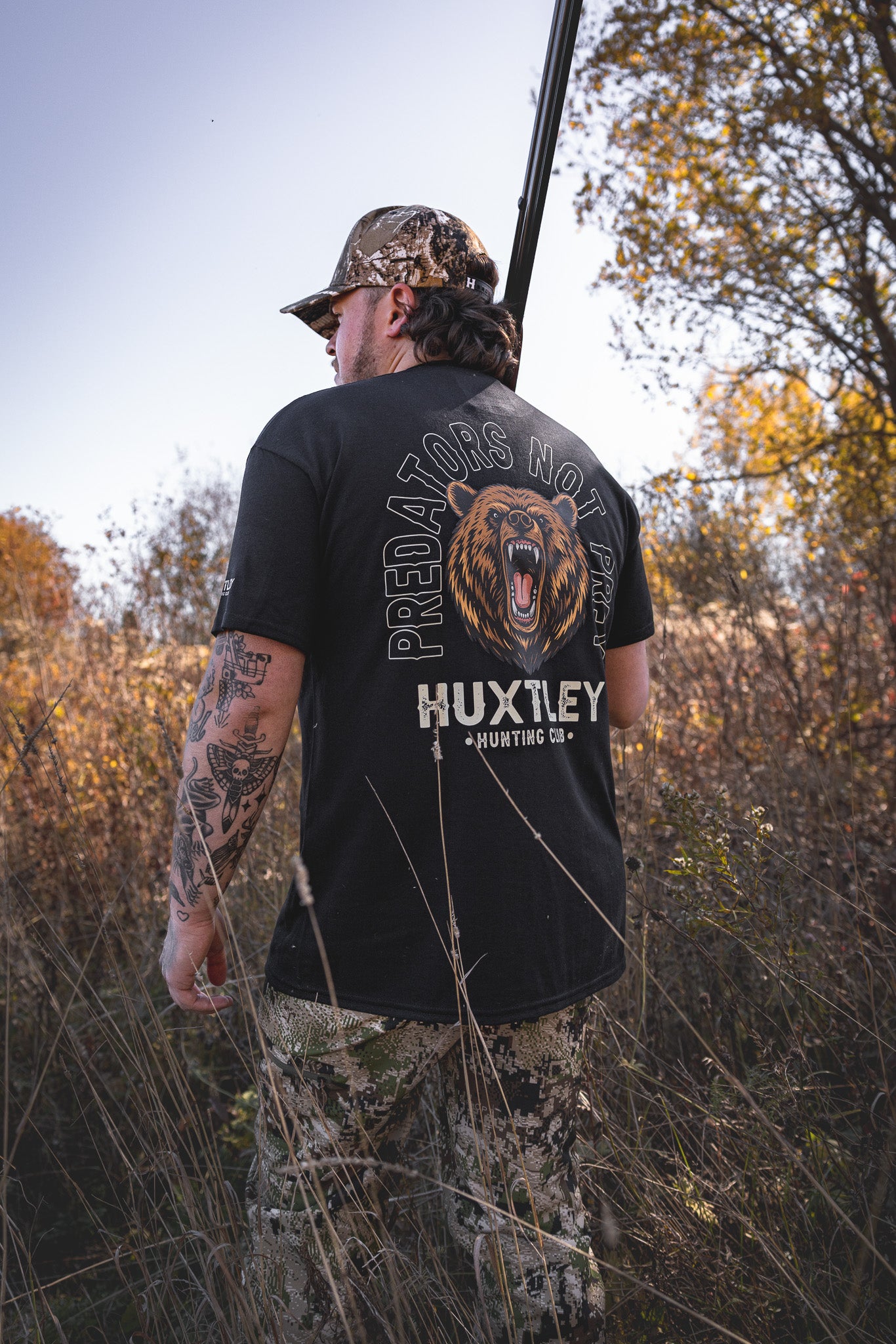 
                  
                    HX-891 "Predators not prey" Tee
                  
                