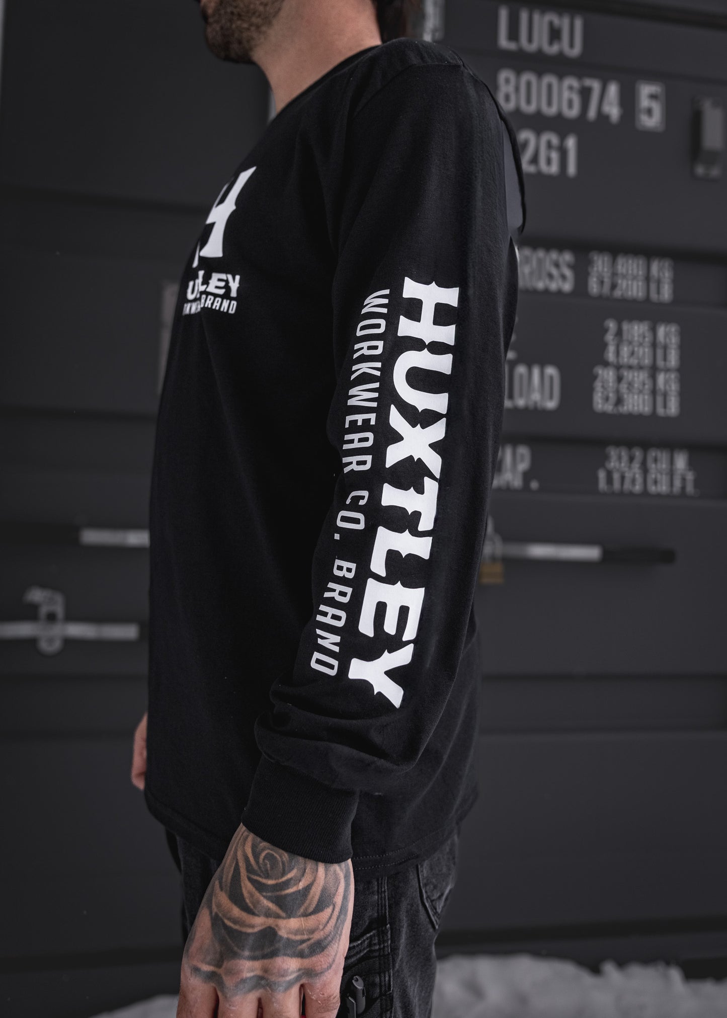 
                  
                    HX-226 "Full Print" L/S Tee Black/ White
                  
                