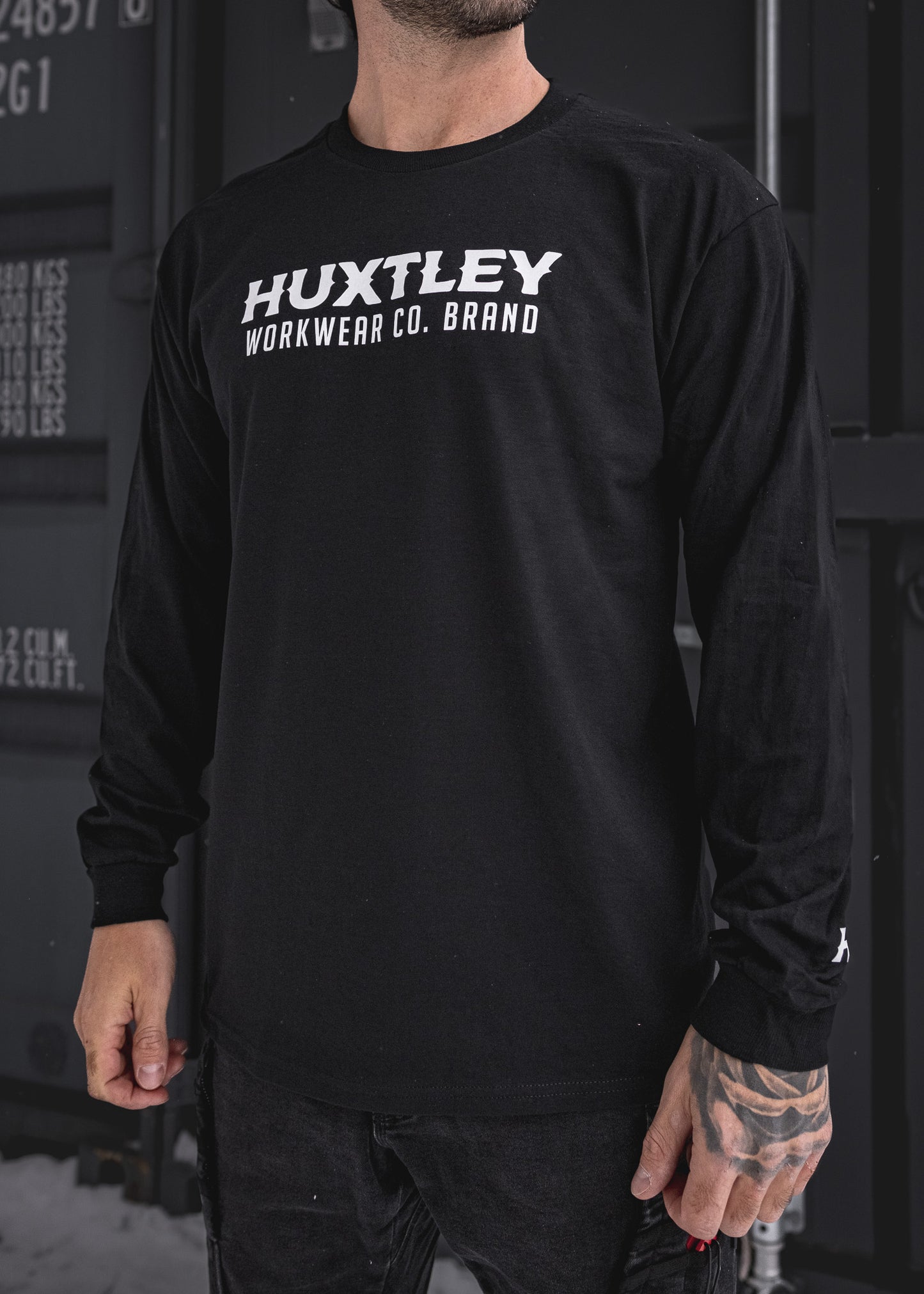 
                  
                    HX-226 L/S Tee Black/ White
                  
                