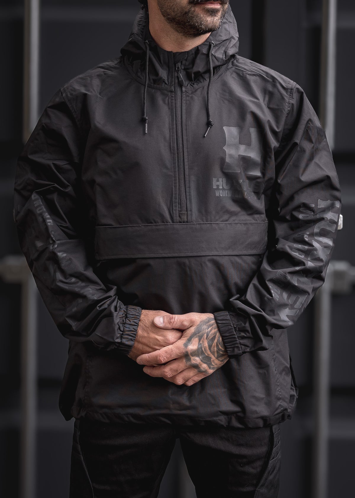 
                  
                    AK-245 Anorak "Full Print" Blackout
                  
                