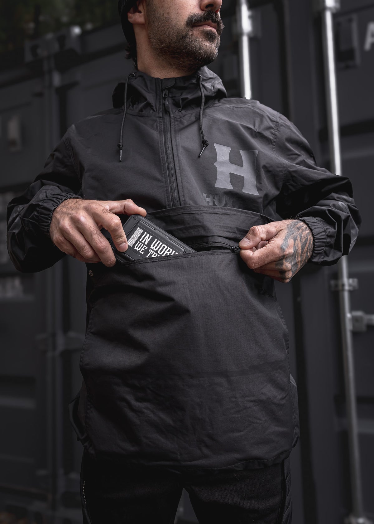 
                  
                    AK-245 Anorak "Full Print" Blackout
                  
                