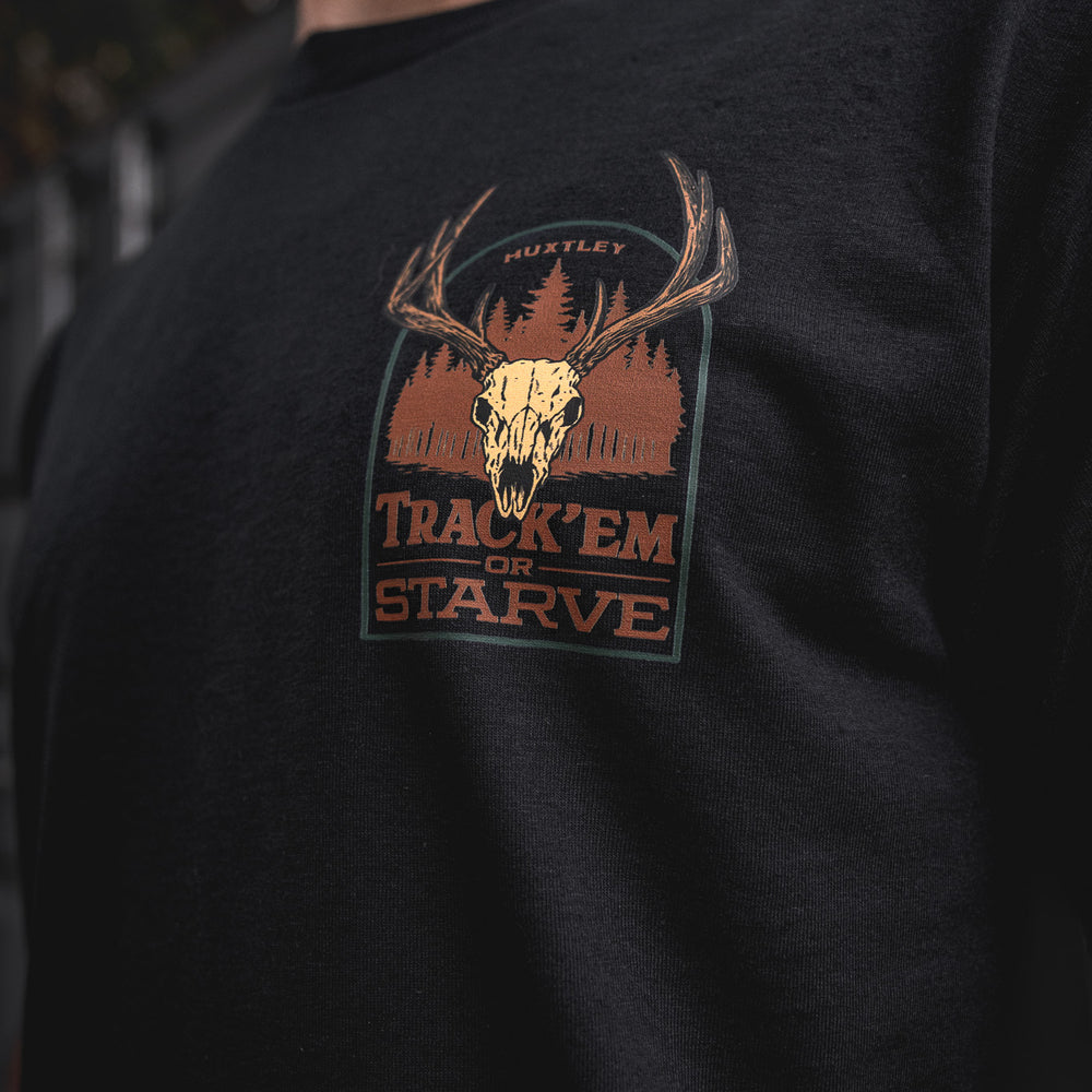 
                  
                    HX-891 "Track'em or starve" Tee
                  
                