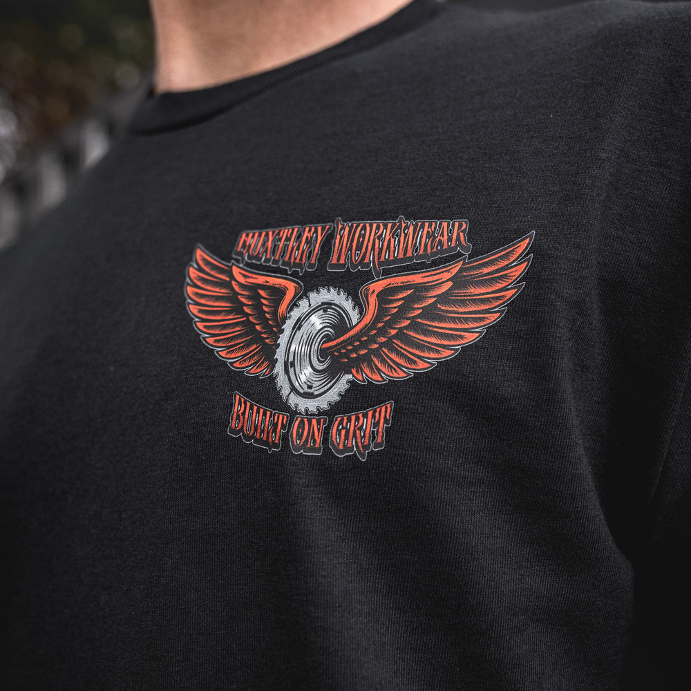 
                  
                    HX-891 "Built On Grit" Tee
                  
                