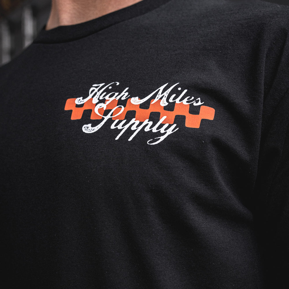 
                  
                    HX-891 "High Miles Supply" Tee
                  
                