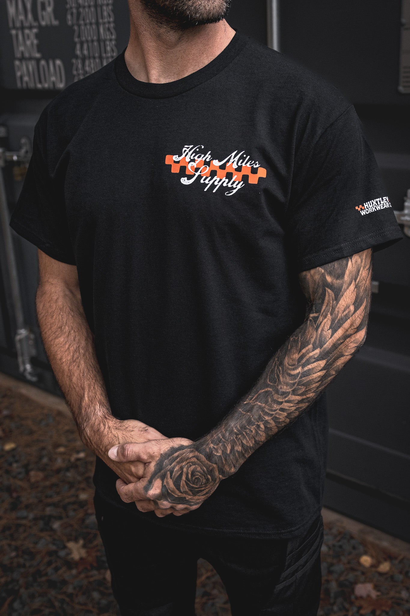 
                  
                    HX-891 "High Miles Supply" Tee
                  
                