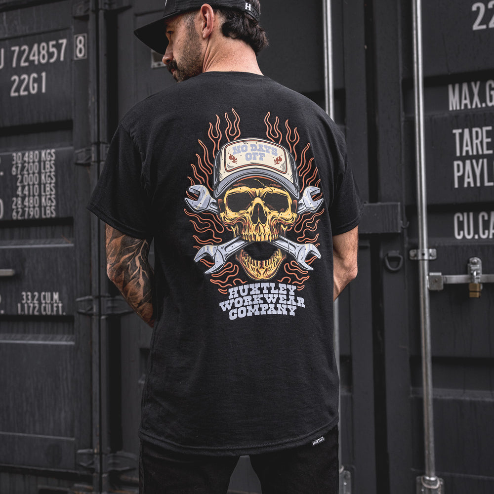 
                  
                    HX-891 "No Days Off" Tee
                  
                