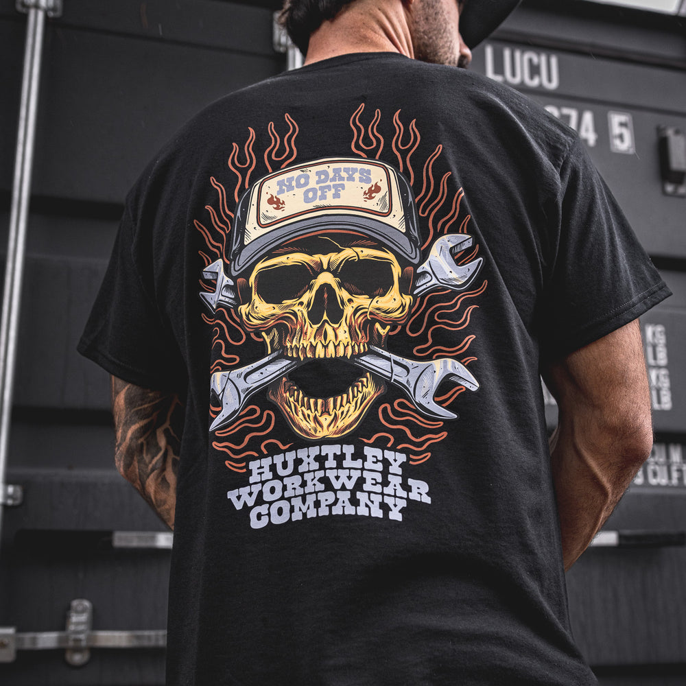 
                  
                    HX-891 "No Days Off" Tee
                  
                