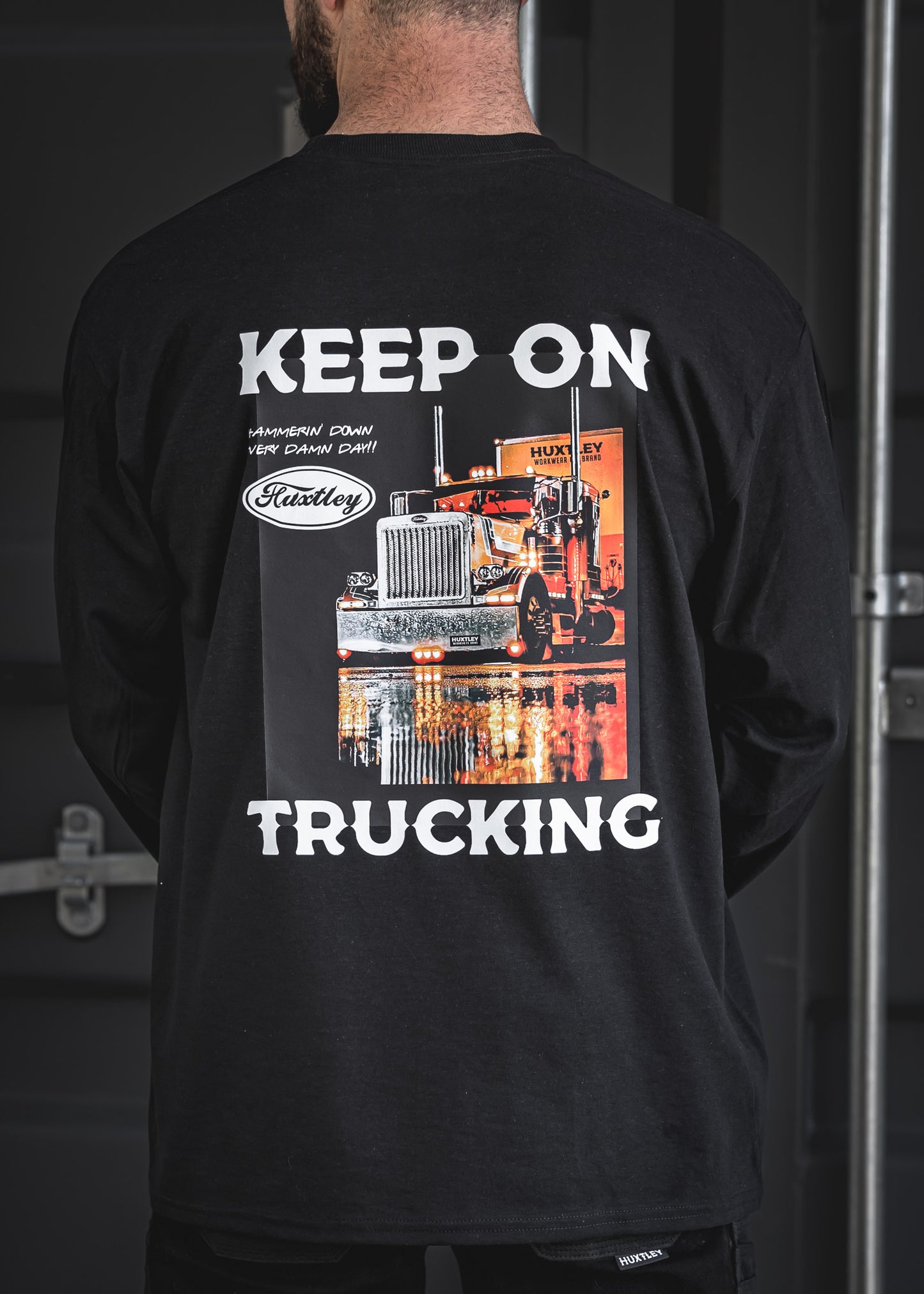 
                  
                    HX-226 "Keep On Trucking" L/S Tee
                  
                