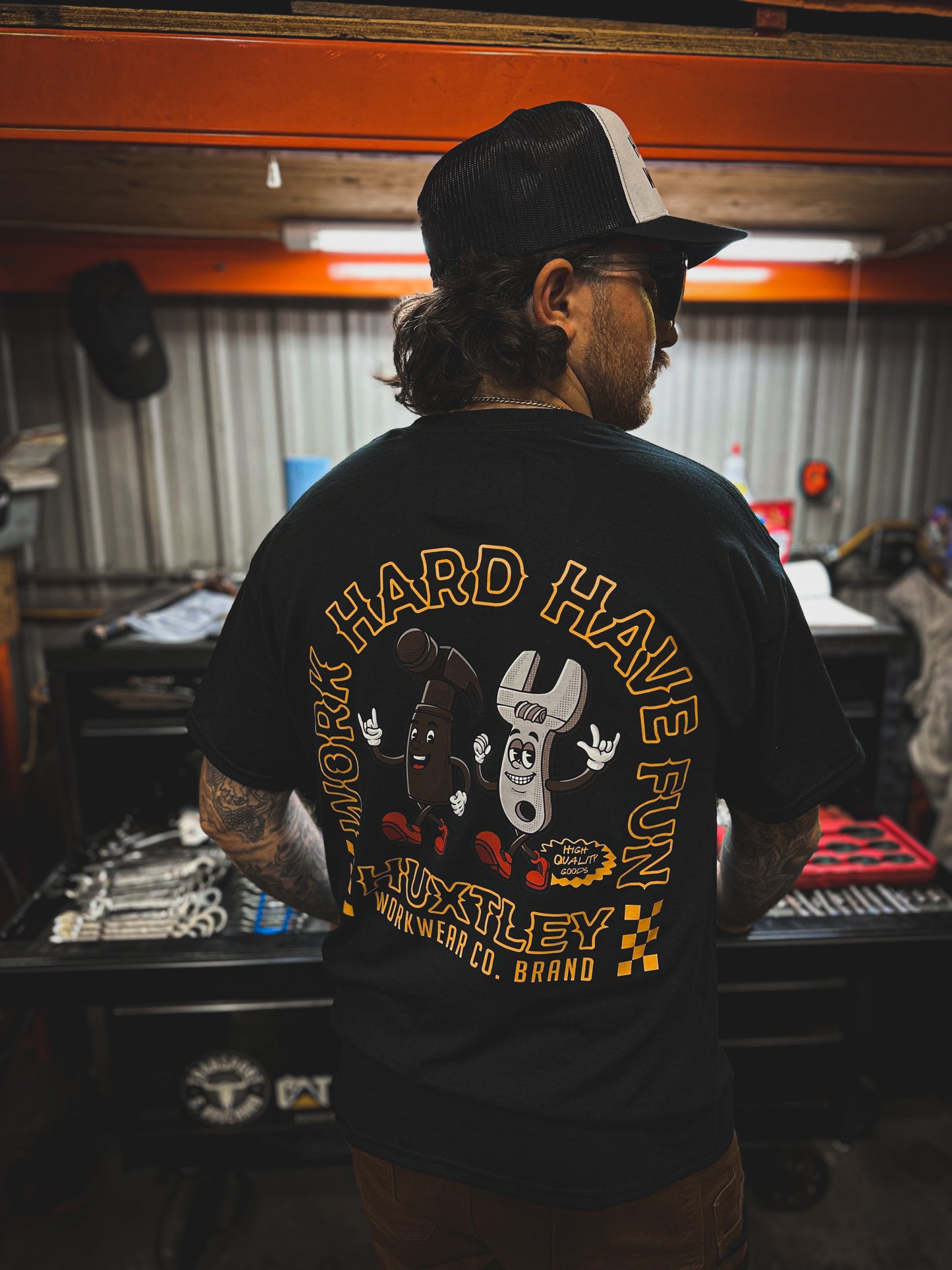 
                  
                    HX-891 "Work Hard Have Fun" Tee
                  
                